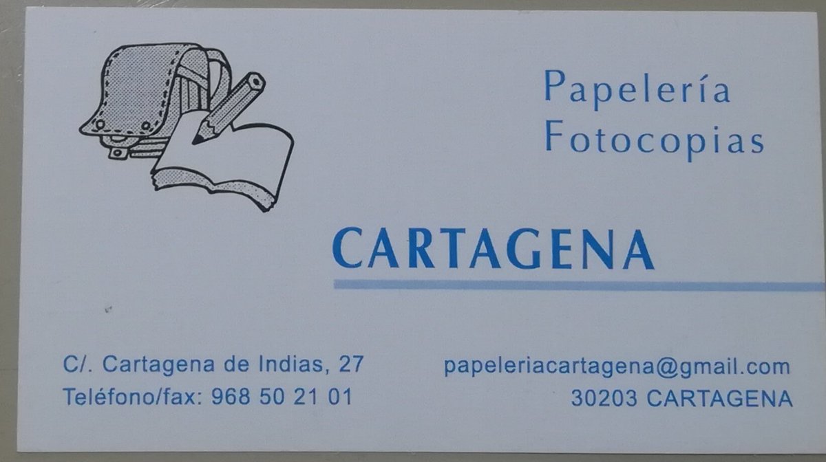 FJRoGar's tweet photo. Mis padres regentan desde hace 40 años una pequeña papelería en el ensanche de Cartagena, y ahora, más que nunca, el pequeño comercio necesita un empujoncito
#Salvemoselpequeñocomercio
Se agradece difusión https://t.co/V7PE8ulDUt