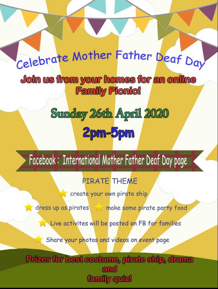 codaukireland's tweet photo. Mother Father Deaf Day coming up on Sunday! #mfd #mfdd https://t.co/a65ZVzMUvW