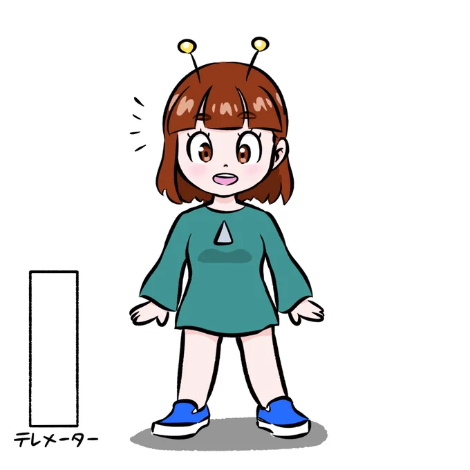ツム子にかわいいと言い続けてみた?

#テッ照レー 
#エイリアンガール
#イラスト 