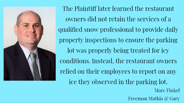 Want to know what your peers are talking about? Check out the No. 1 most read article on the Snow website for the last week.  And share it with your clients. It's a great example of the necessity of professional snow &amp; ice management in the winter months. bit.ly/2RK9y3Y