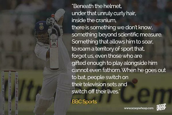 BBC Sports on Sachin Tendulkar #HappyBirthdaySachin