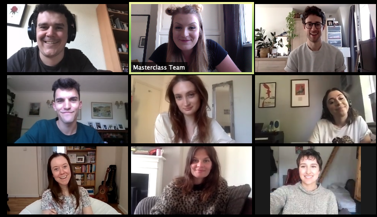 Masterclasstrh's tweet photo. Thank you to playwright @RobbieCurran and our Masterclass members for joining our second online Script session today! we had a great time talking about new writing and hope you did too βοΈπ #scriptsessions https://t.co/7I355tRhkR
