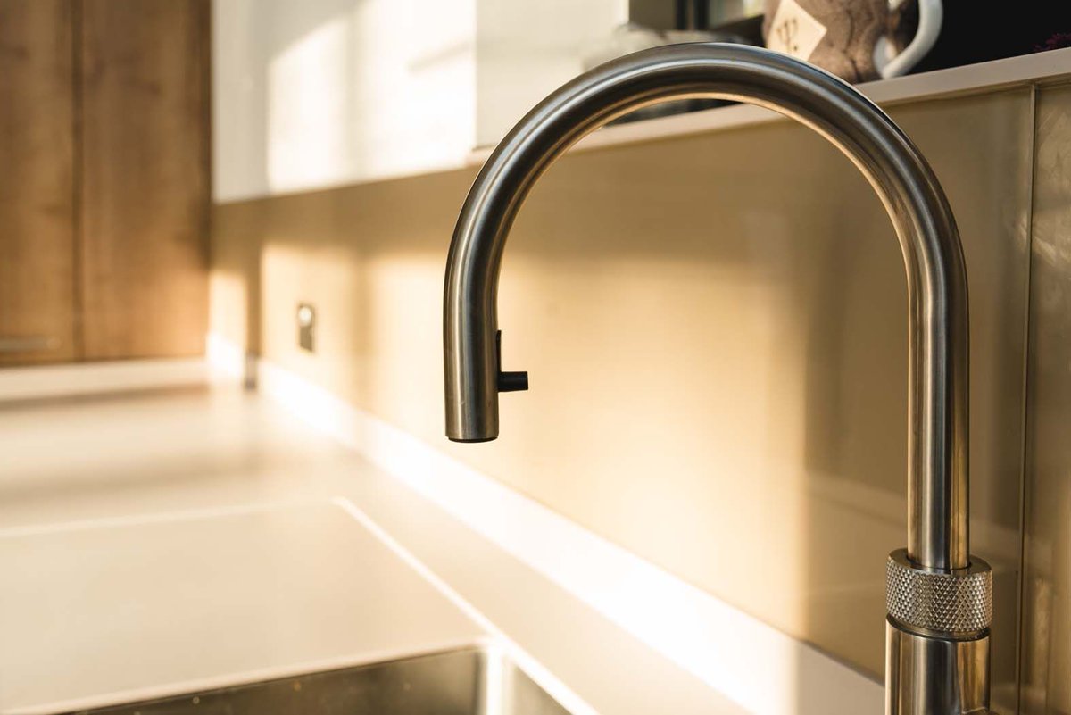 kitchensint's tweet image. What type of kitchen tap do you have or would you like? Boiling water? Small and compact? Tell us why yours is great or what you'd like. #kitchentaps #kitchendesign