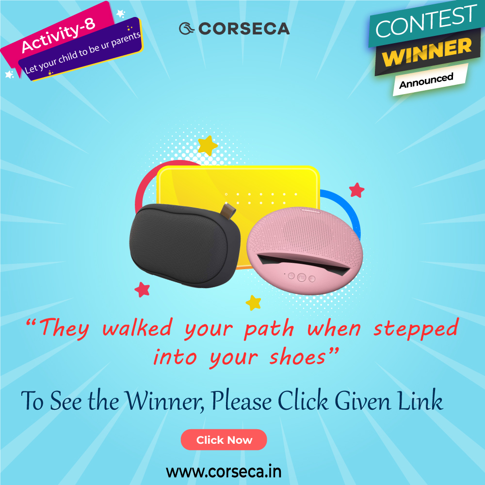 officialcorseca's tweet photo. They walked your path when stepped into your shoes.
The winner for let your child be your parent are live at https://t.co/pJJt7Lsvq9
Congratulations to the winner 🎊🎊
https://t.co/AGwMosv7lT
#stayhome #staysafe #karorelax #corseca https://t.co/CwYFQqwRvk
