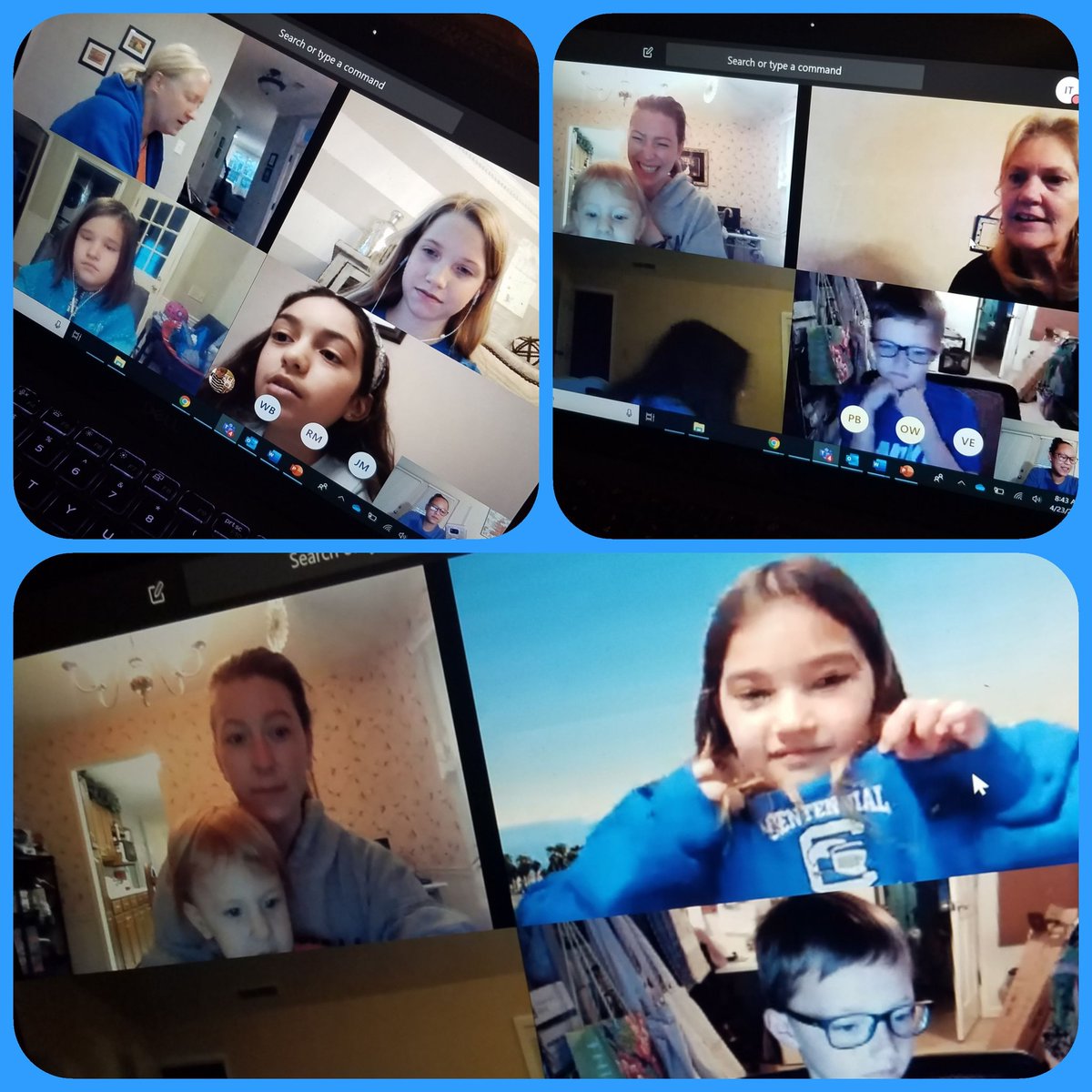 Hillside3rd's tweet photo. I miss these guys and our Husky Huddle time!! Mrs. Ringvall and Mrs. Rubin's class celebrated Team Day at Hillside Elementary during their morning meeting!  #hesmorningmeeting
@hillsideES @hillside_media @pta_hillside @FCSSuptLooney @CorrigantTim @angelaparhamfcs https://t.co/FQAies9gtR