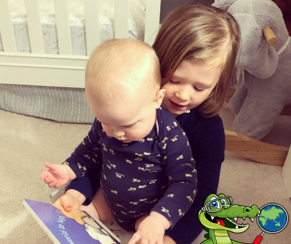 GlenwoodGator's tweet photo. Who do you like to read with or read to? Take a photo of yourself reading with a stuffed animal, family member, or pet today! #GatorsConnect @1SuperLibrarian https://t.co/J8PFkhacVT