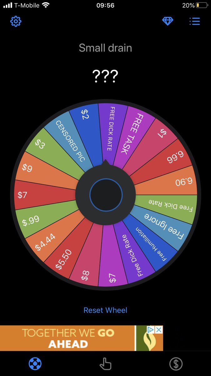 GoddessTaina2's tweet photo. Who wants to spin my wheel? 
$5 to spin my #humiliation wheel 
$10 to spin my big drain wheel 
&amp; my small drain wheel is free all you have to do is Rt 10 posts. DMs Are Open 😈 @CatfishQueen1RT @domme_rtslave @fcktard4ebony @RT_Promo_Slave https://t.co/Tcs23cuPKk
