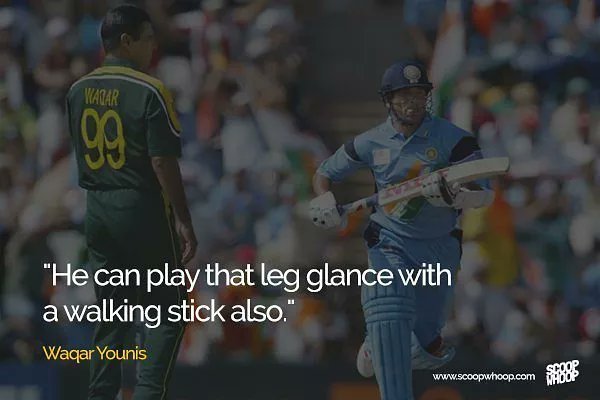 Waqar Younis on Sachin Tendulkar #HappyBirthdaySachin