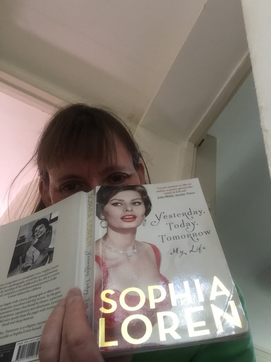 Jackie recommends 'Yesterday, Today, Tomorrow' by Sophia Loren. And Mr Bear (aka Tricia) recommends 'The No.1 ladies' Detective Agency' by Alexander McCall Smith- "This is a feel good book and an easy read during stressful times. Precious Ramotswe will bring a smile to your face"