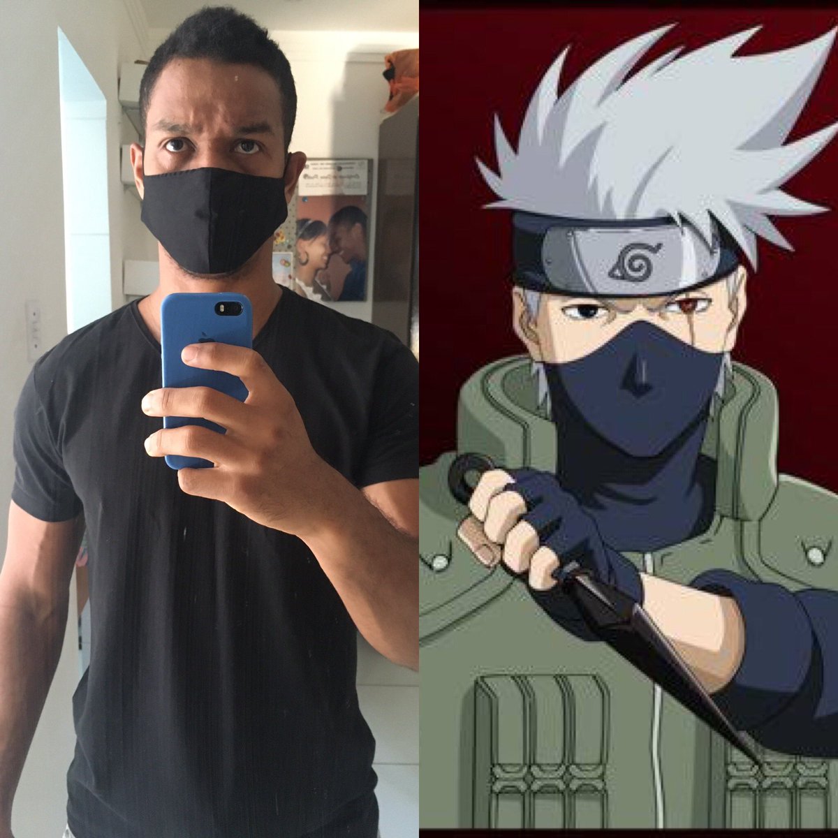 73Paulorick's tweet photo. Como me sinto indo a rua 
#NARUTOクラスタさんと繋がりたい #NarutoShippuden #kakashi https://t.co/DrZBZ3cSOQ