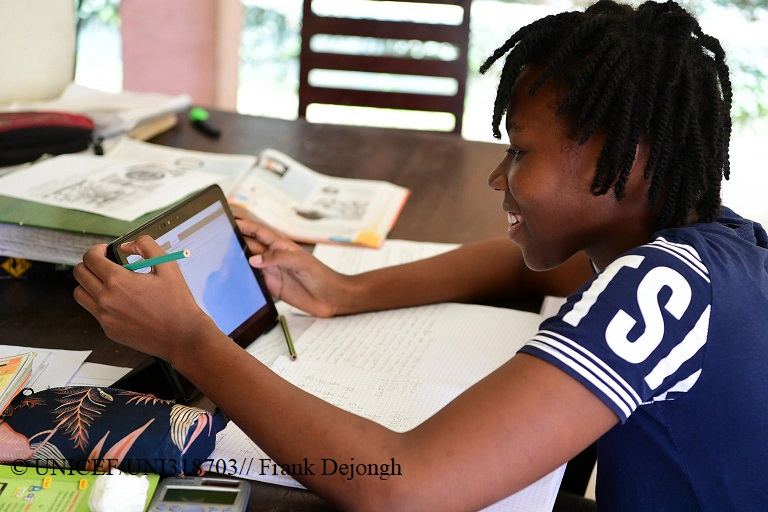 UNICEFEducation's tweet photo. Over 1.57 billion students are not in school due to #COVID19.

With @Microsoft we’ve responded with a global digital learning platform, the Learning Passport, #ForEveryChild to help them continue their education online: https://t.co/PGnX8Dy6vr

Keep children learning. https://t.co/o9Zn9TFjE3