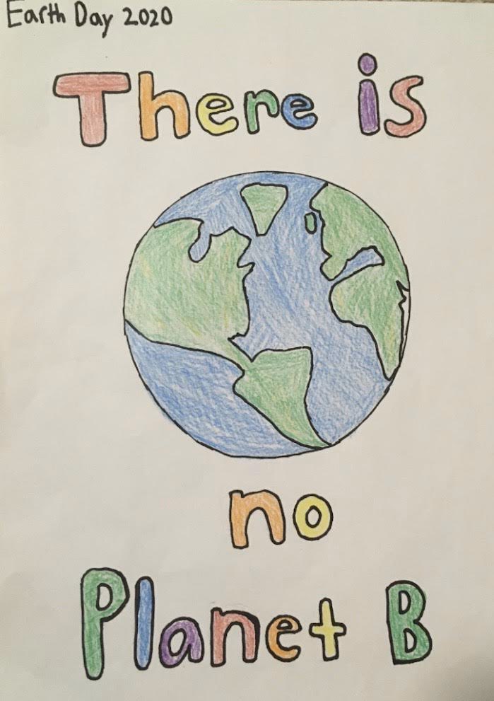 BullisSchool's tweet photo. Young Bullis scientists in 6th grade were given a choice about how to celebrate Earth Day.  Here is some of what they created: an environmental advocacy poster, photos from a hike, a bike ride, and a tree climb, &amp; a nature collage.  #BullisRemoteLearning #EarthDay #BullisStrong https://t.co/JWwJvYLLwy