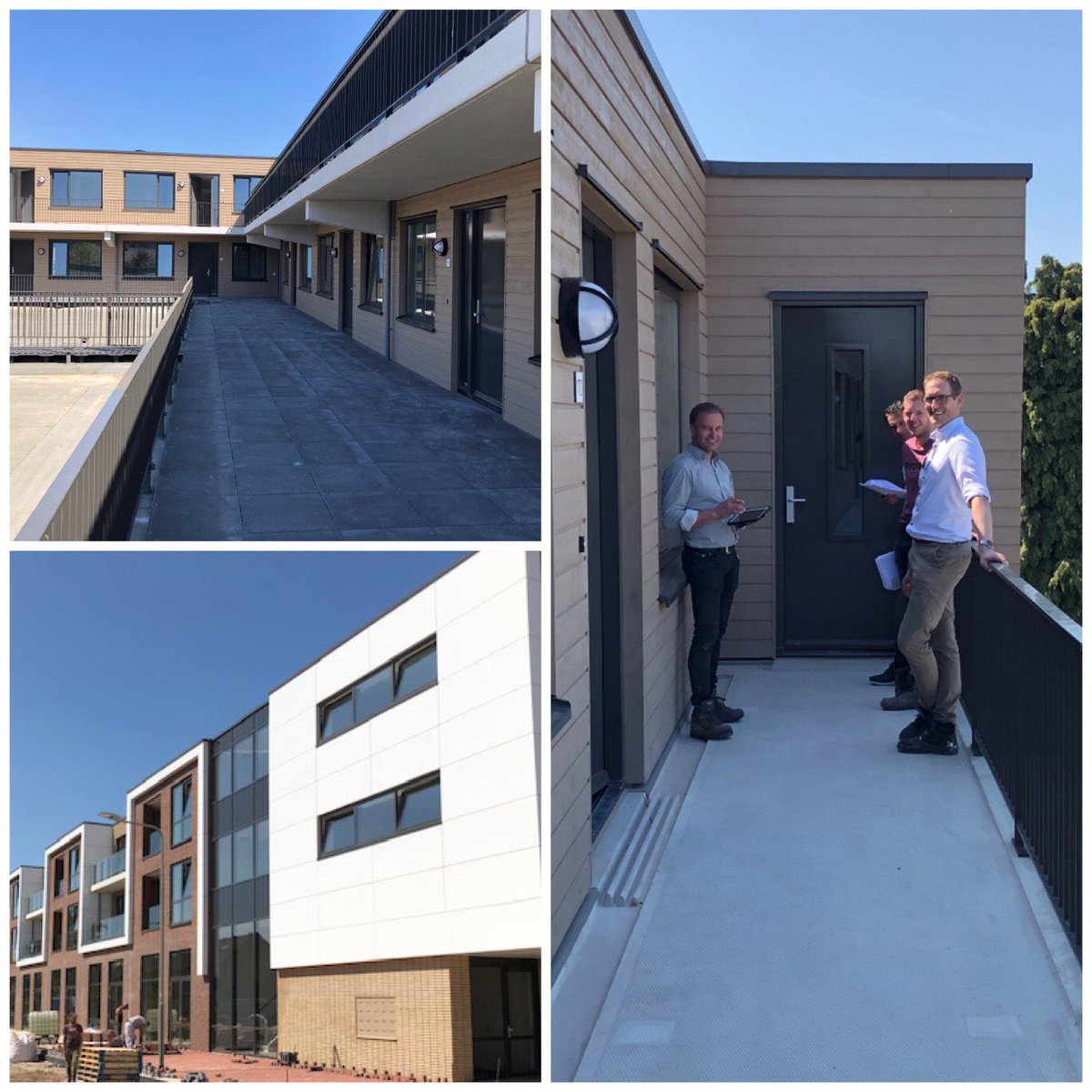 De 20 huurappartementen die we in de Venrayse wijk Brukske hebben gerealiseerd, zijn vandaag overgedragen aan Wonen Limburg. De appartementen zijn een welkome aanvulling voor de wijk. We wensen alle bewoners veel plezier met hun mooie en duurzame woningen! #BouwmijJanssen #Venray