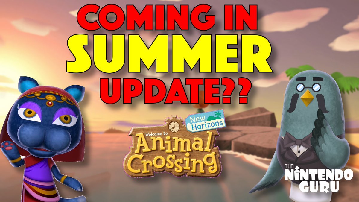 These are 5 things I think we will see coming to the next/Summer update of #AnimalCrossingNewHorizons 

youtu.be/o77QvfefJ98

#acnh #animalcrossing