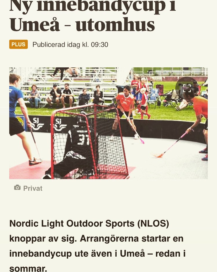Umeå Outdoor Floorball tweet media