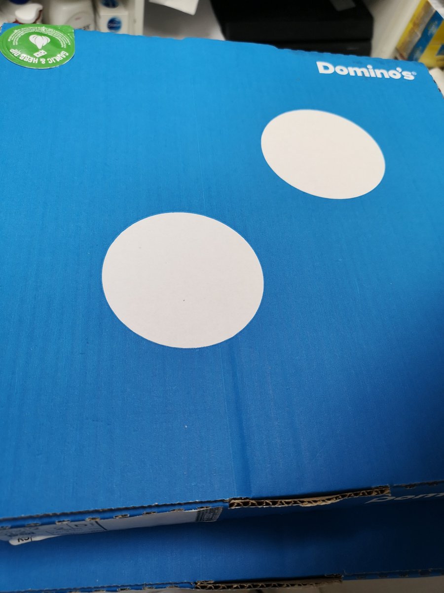 Thank you to <a href="/Dominos_UK/">Domino's Pizza UK</a> for the delivery of free pizza. Very kind and much appreciated.