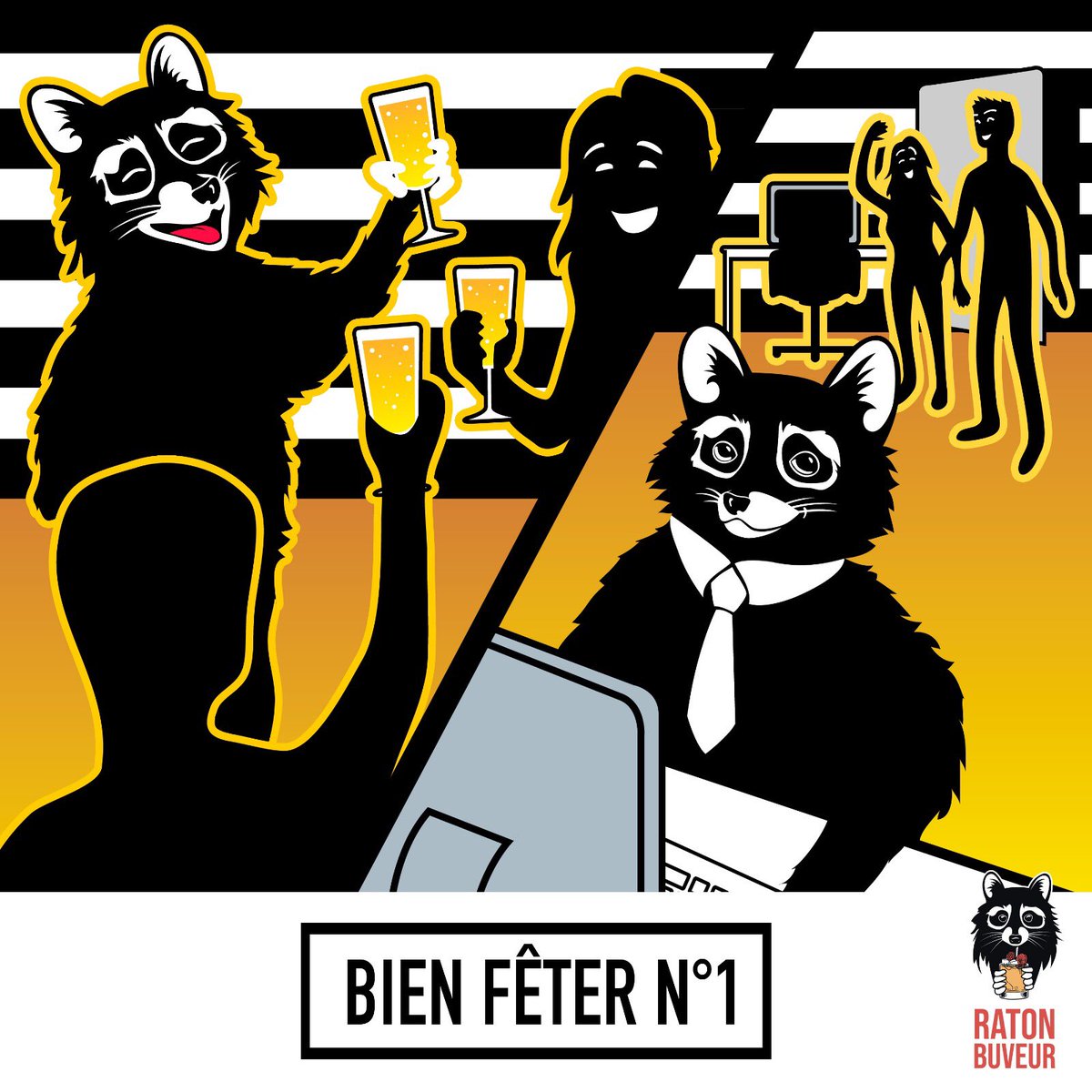 Notre nouvelle #rubrique « #Bienfêter »! Astuce 1. Prenez l’habitude d’arriver le premier au bureau après chaque soirée corporate,« je dors très mal après avoir bu »! Personne ne soupçonnera par la suite que vos retards peuvent s’expliquer par les soirées arrosées de la veille!
