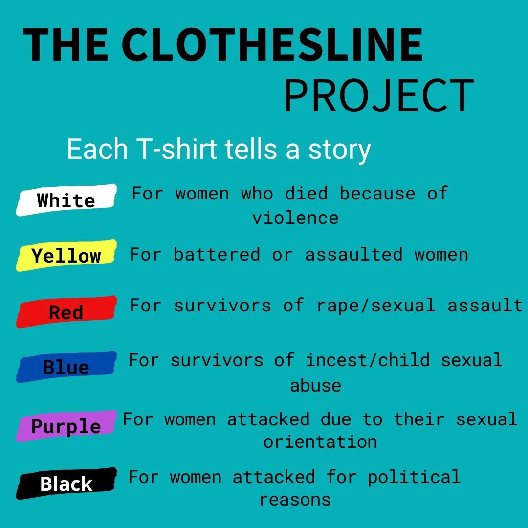 UTCSAW's tweet photo. Every hour on the hour, we will be posting a virtual #clotheslineproject for #SAAM2020 to honor those victims of violence. #eachtshirttellsastory #uttogether #webelievesurvivors #stoptheviolence https://t.co/uIcBHTpXyC