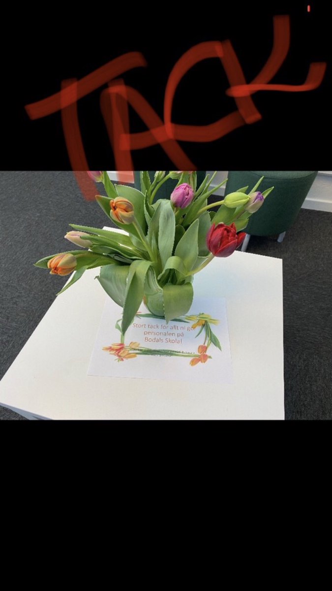 Härliga uppmuntrande ord och fina blommor från <a href="/Broman1Daniel/">Daniel Broman</a> Bodal uppskattar verkligen ❤️