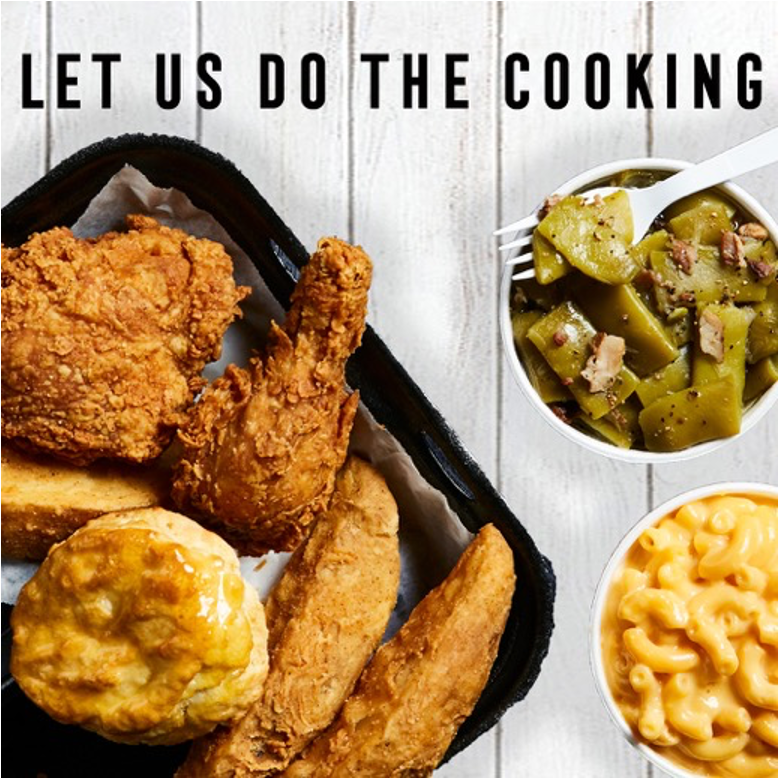 ChestersIntl's tweet photo. Why worry when we can do the cooking? Check your local Chester’s for curbside pickup, delivery, and call-in services. #ChestersChicken
#CrispyFriedCurbside #OpenforChicken
#ChickenOnTheRun https://t.co/WynFzB6jAv