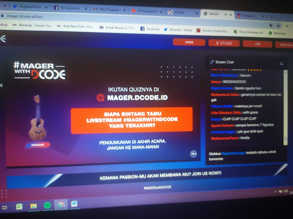 Nih kuisx teman2 #MagerWithDCODE