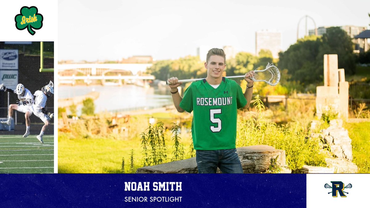 RHS_IrishLax's tweet image. Noah Smith- Midfielder- plans on attending NDSU next fall and is planning on playing lacrosse. Noah has played lacrosse for the Irish since he was 9. His favorite memory was playing against Eastview last year when he was able to prove himself and scored two goals.
