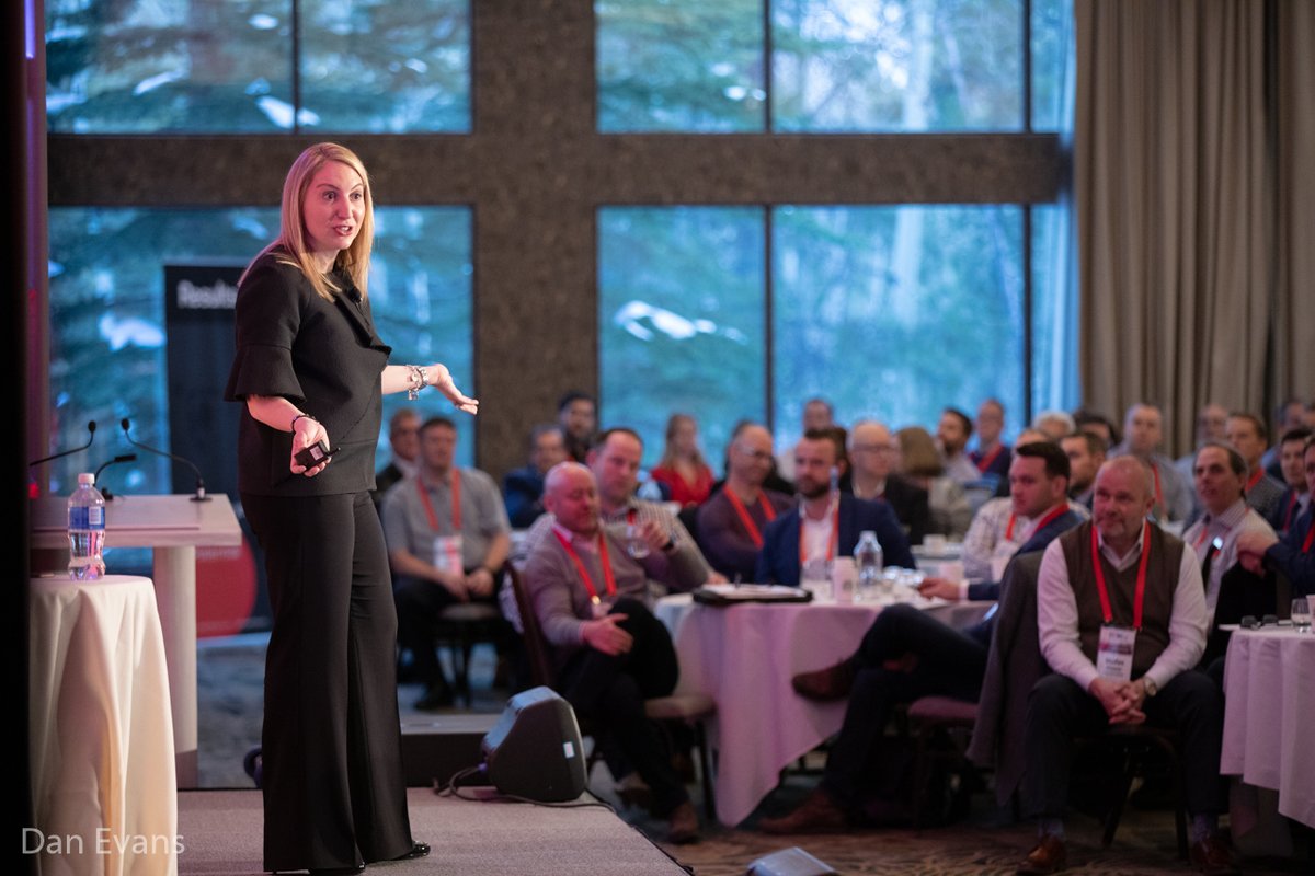 UnleashResults's tweet photo. #TBT to our #BEx2019 attendees learning the best practices in #negotiation from Alison Fragale. There's still time to join her this morning at 10 AM MDT on #ResultsUnleashed as she shares insights on how negotiations change during times of crisis. https://t.co/8dMKtgeld5. https://t.co/pKwqA5v6Mz