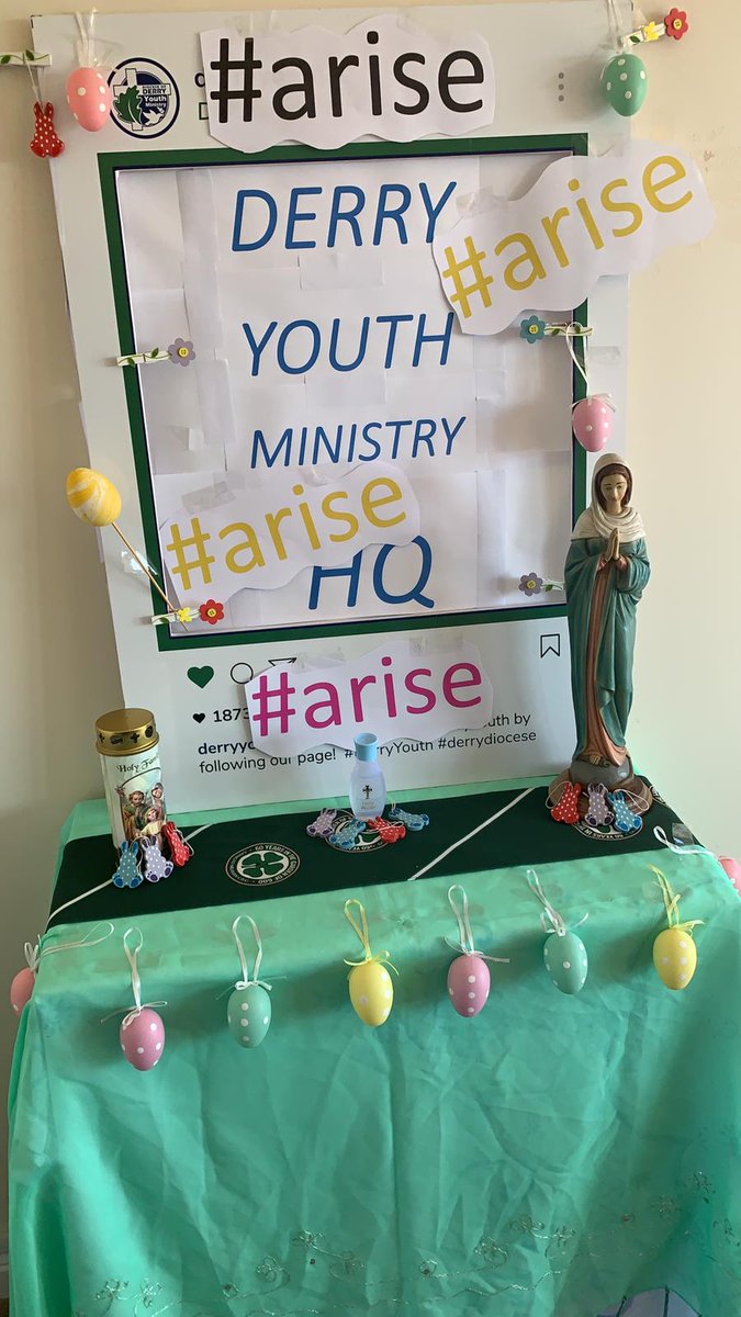 Looking forward to our first Zoom tonight 8.30pm for parish youth ministry leaders. If interested email yvonne.rooney@derrydiocese.org