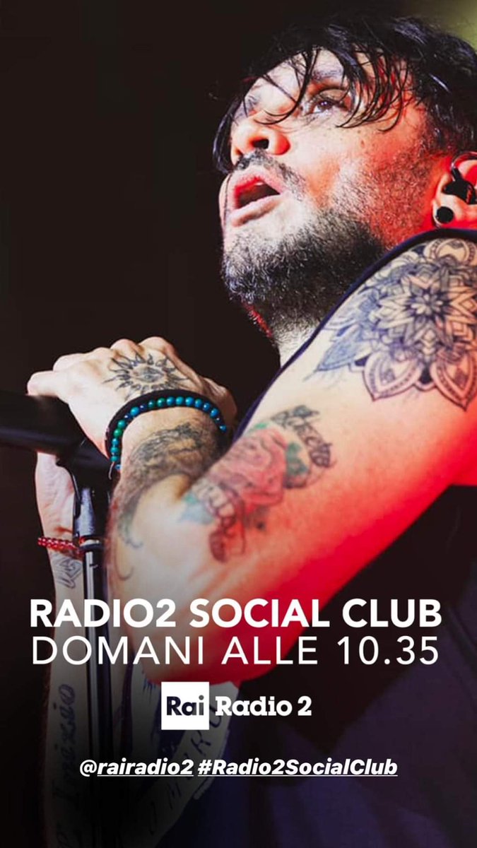 Dalle #IGStories di @FabrizioMoroOff 
@RaiRadio2 
#FabrizioMoro #UltrasDelMoro #RadioDueSocialClub