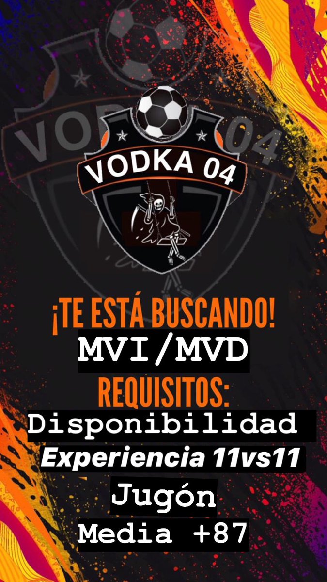 04Club's tweet image. 👀BUSCAMOS MVI o MVD para cerrar plantilla👀

📩No lo dudes y mándanos un mensaje directo para hacer unas pruebas y sentirte como en casa.

@ayudasclubespro @FichajesAyudas @Ayudas_Fichajes 
@VFO_fichajes 
@FichajesVFO