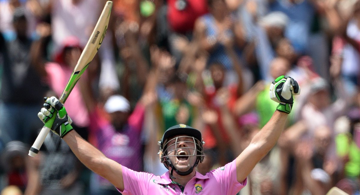 Every ball of the fastest ever ODI century AB de Villiers hit in 2015:4211464660220166646141104406466The history books were rewritten in Johannesburg.