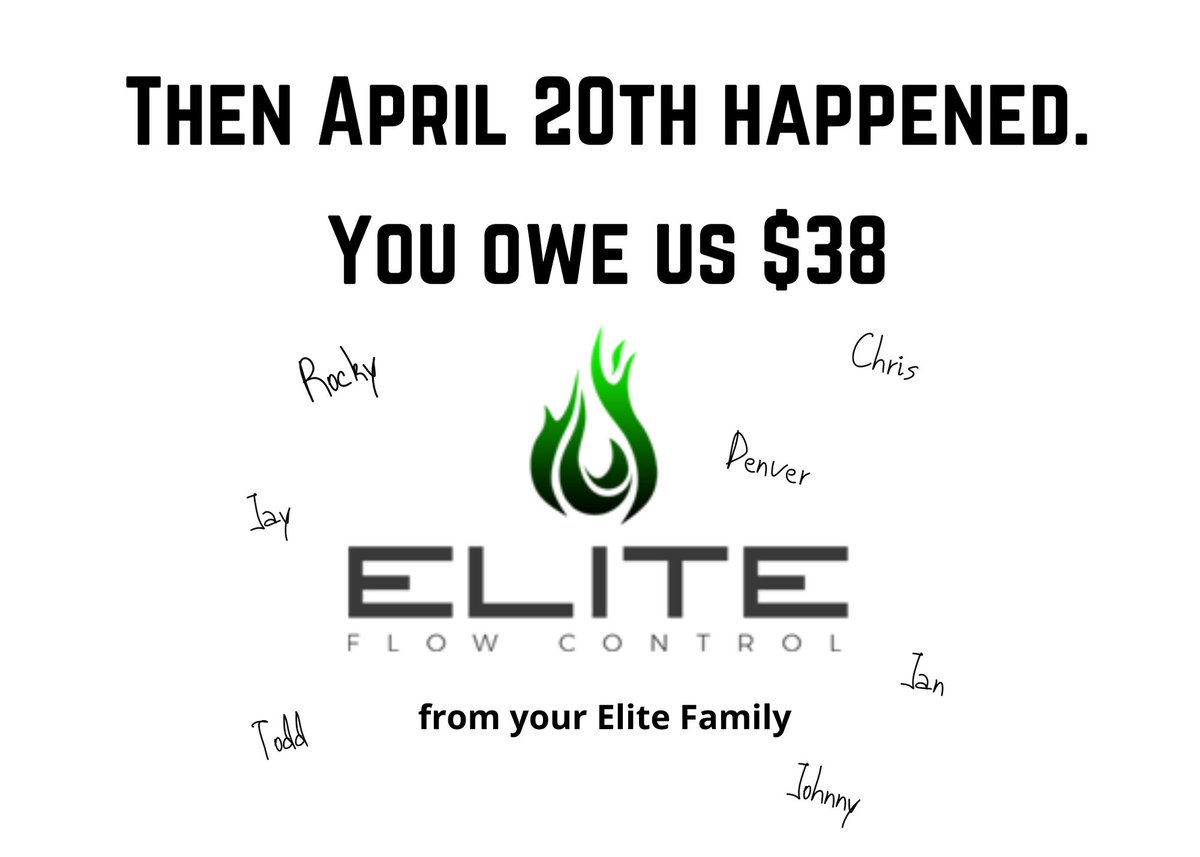 EliteFlowContrl's tweet image. Birthday Celebration for our C.O.O. - gotta keep our sense of humor!  
#WeAreElite  #Eliteflowcontrolservices #flowback #standstrong #oilfield