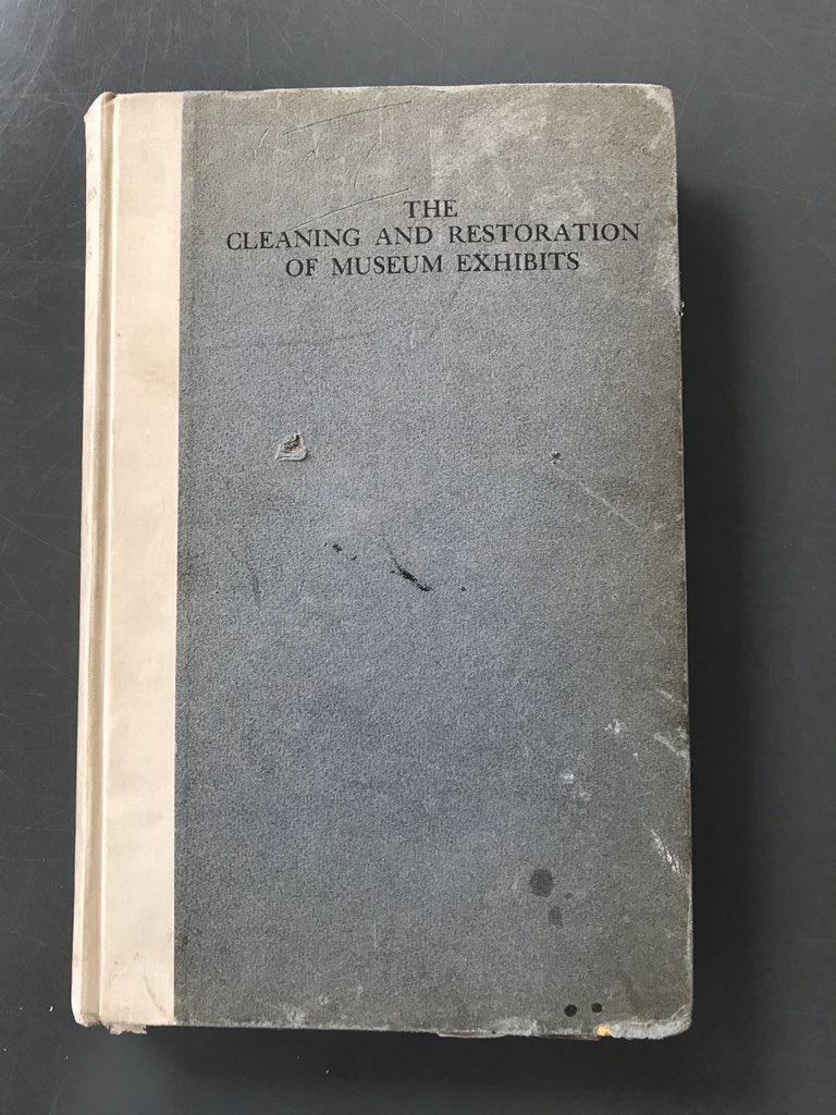 Roxyrocketdog's tweet photo. #tbt a bit of great retro conservation grazing - a 1926 publication from the British Museum @BradfordMuseums @britishmuseum @Conservators_uk @CCG_ICON @UKregistrars #conservation #collectionstrust https://t.co/qdNu3ZMtCZ