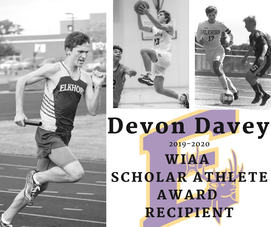 EAHSElks's tweet photo. Congratulations to Devon Davey, WIAA Scholar Athlete Award Recipient.   #goelks https://t.co/OOgJJ6k4RV