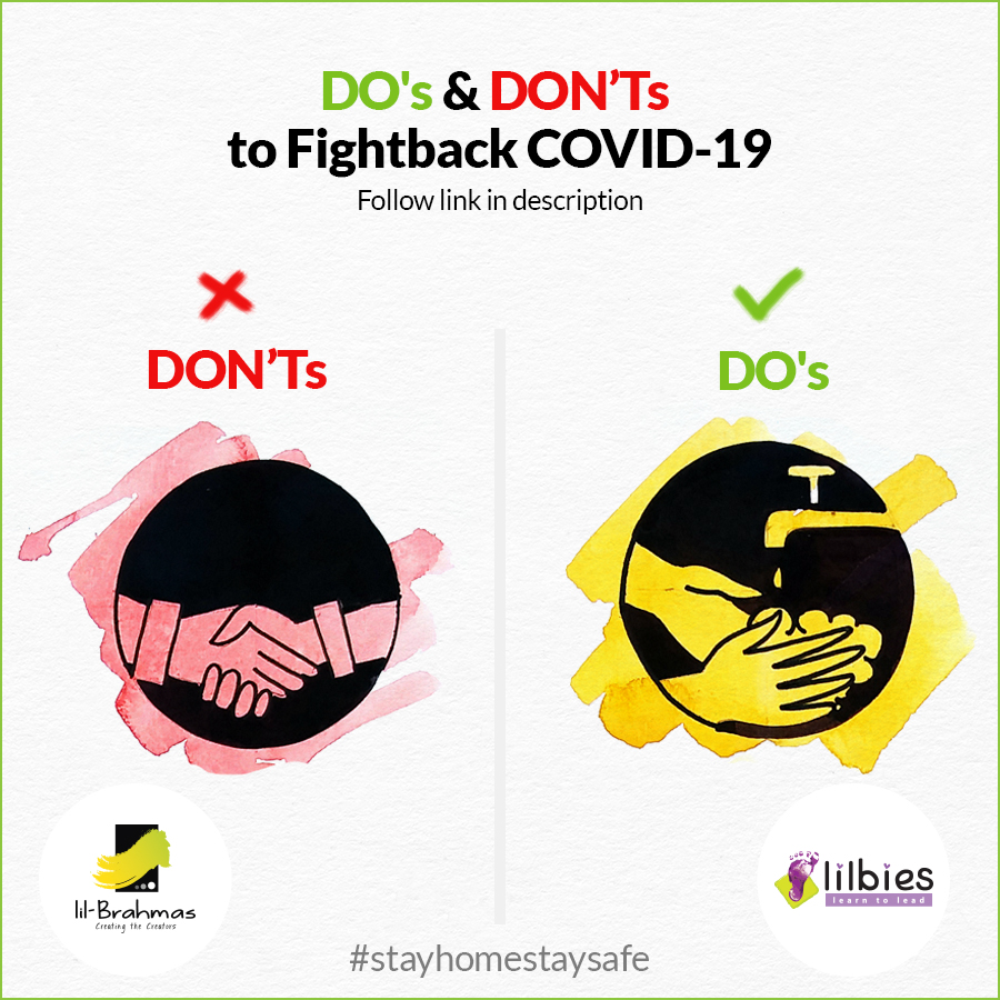 lilbrahmas's tweet photo. Safeguard yourself and your family from Corona-virus by following these Do's &amp; Don'ts suggested by Indian Government: https://t.co/p1ZHvYjMDC https://t.co/YmfVuwGIVp
