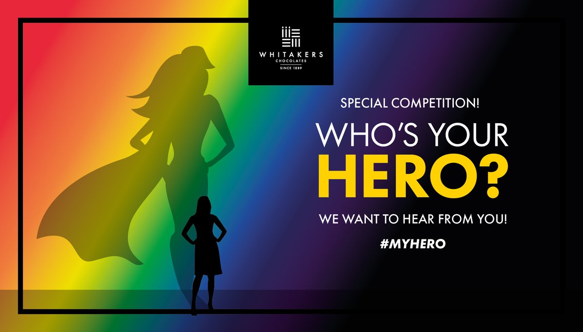 🍫 The sponsors of our new Dessert Stage this year <a href="/WhitakersChocs/">Whitakers Chocolates</a> have got an amazing competition going on at the moment! ✨

✨ Who's your Hero? ✨

Check it out!!!🍫 

whitakerschocolates.com/whos-your-hero/

📃 Full T&amp;C's: cutt.ly/5t8Y8Eg