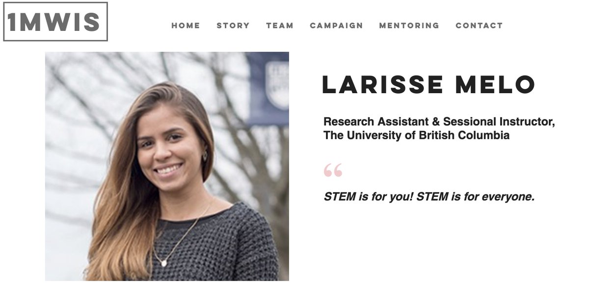 THREAD 33/51Welcome Larisse Melo - a research assistant & sessional instructor - focusing on health & nutrition. She's from Brazil & built a career in Canada & reminds us to take no heed of the stereotypes! Ft & thx  @Melo__Larisse  http://www.1mwis.com/profiles/larisse-melo