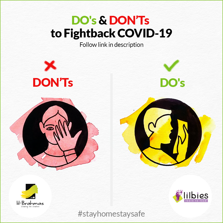 lilbrahmas's tweet photo. Safeguard yourself and your family from Corona-virus by following these Do's &amp; Don'ts suggested by Indian Government: https://t.co/p1ZHvYjMDC https://t.co/wiz8yKg1gD