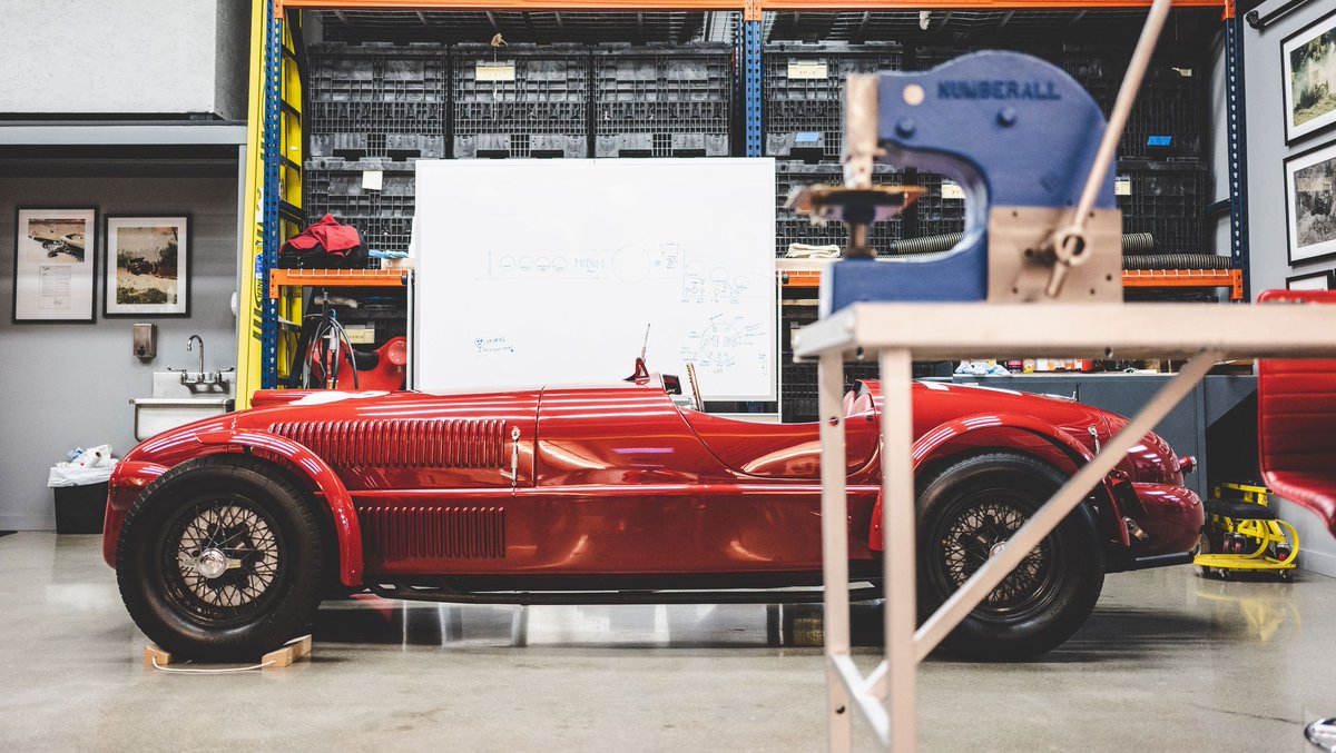 What's cooler than a picture of the world's oldest Ferrari?

The same Ferrari with a Numberall press in the foreground!

Here's the link to an article on our customer 
Scuderia Cameron Glickenhaus
 autoweek.com/car-life/a3117…
