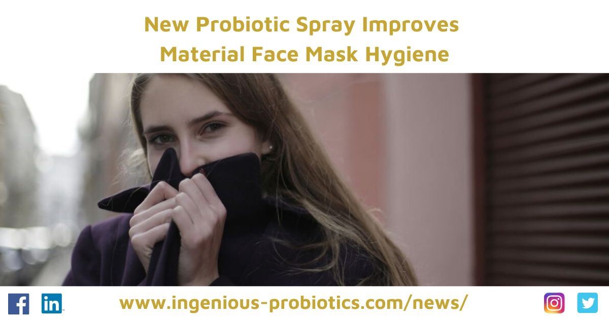 If you wear a material face mask to help slow Coronavirus spread, you know how uncomfortable they can be. Probiotic Group have developed a brand-new product that creates a healthy and natural protective barrier for the wearer: zcu.io/haTo