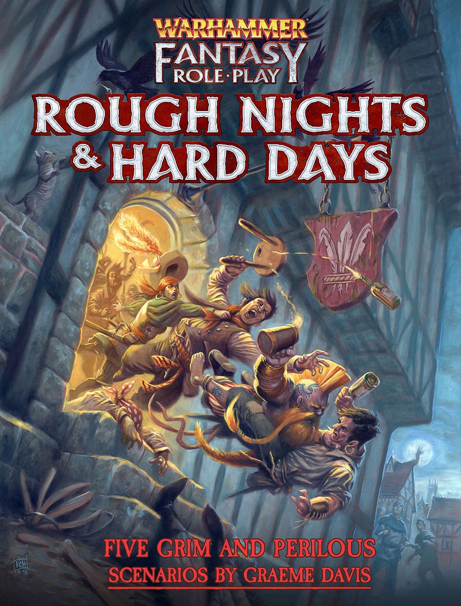 Recieved my copy of "Rough Nights & Hard Days" yesterday. It's a really impressive book, with lots of "meat" to sink your teeth into. I love the new take on classic characters, like Bruno Franke and Gustaf Rechtshandler. I've yet to read the reminder of this tome, but so far...