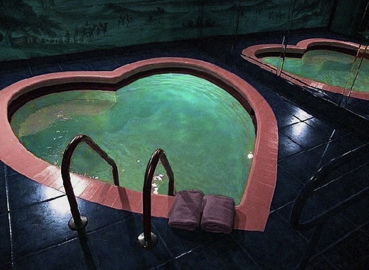 After a long day of work, you wanna go for a dip in your private swimming area. Where are you skinny dipping?