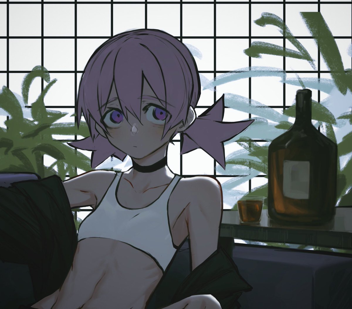 訳わからなすぎてずっとゲロ吐いてる Toxic Ghost のイラスト