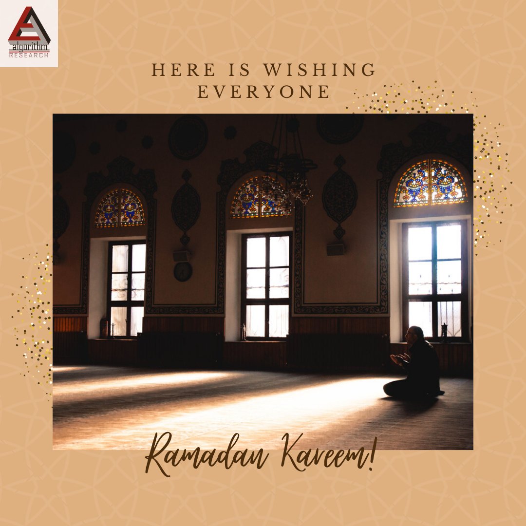 AlgorithmRe_UAE's tweet image. Ramadan Kareem!
#algorithmresearch #Ramadan #Ramadan2020 #ramadankareem #RamadanAtHome #StayHome #StaySafe #Dubai #UAE #startups
