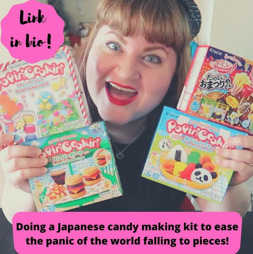 StacyandRocco's tweet photo. We've been stocking up on Japanese candy making kits! Come watch it all fall apart!!
https://t.co/ycmQ3RF1u7
#naileditchallenge #nailedit #japanesecandykit #popincookin #Epcot #Japan #candy #candykit #quarantine #youtube #youtuber #retrostyle #vintagestyle https://t.co/sbNrLoapO2