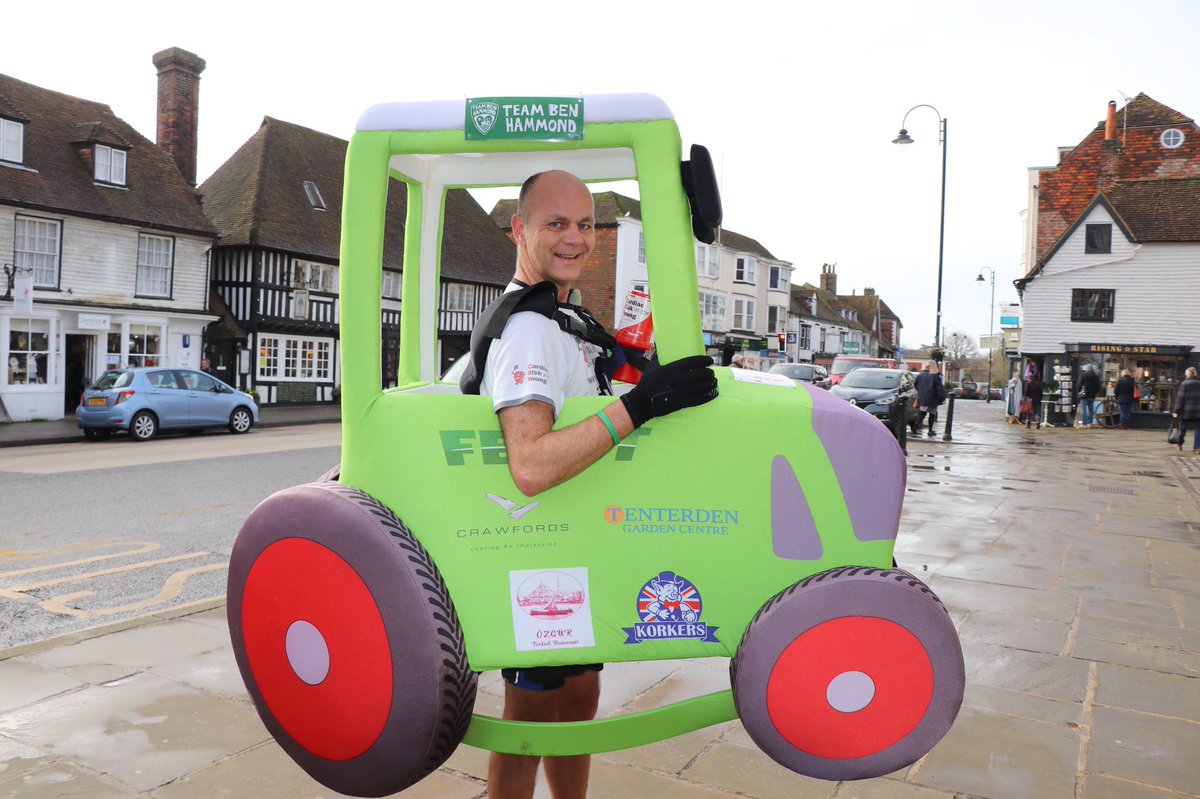 #bbcathletics I was due to attempt a world record at the <a href="/LondonMarathon/">TCS London Marathon</a> as the fastest man to run a marathon dressed as a tractor. I’m now supporting the #TwoPointSixChallenge by running 2.6 miles BACKWARDS dressed as a tractor 🚜. Fingers crossed 🤞 for Oct 4th also.