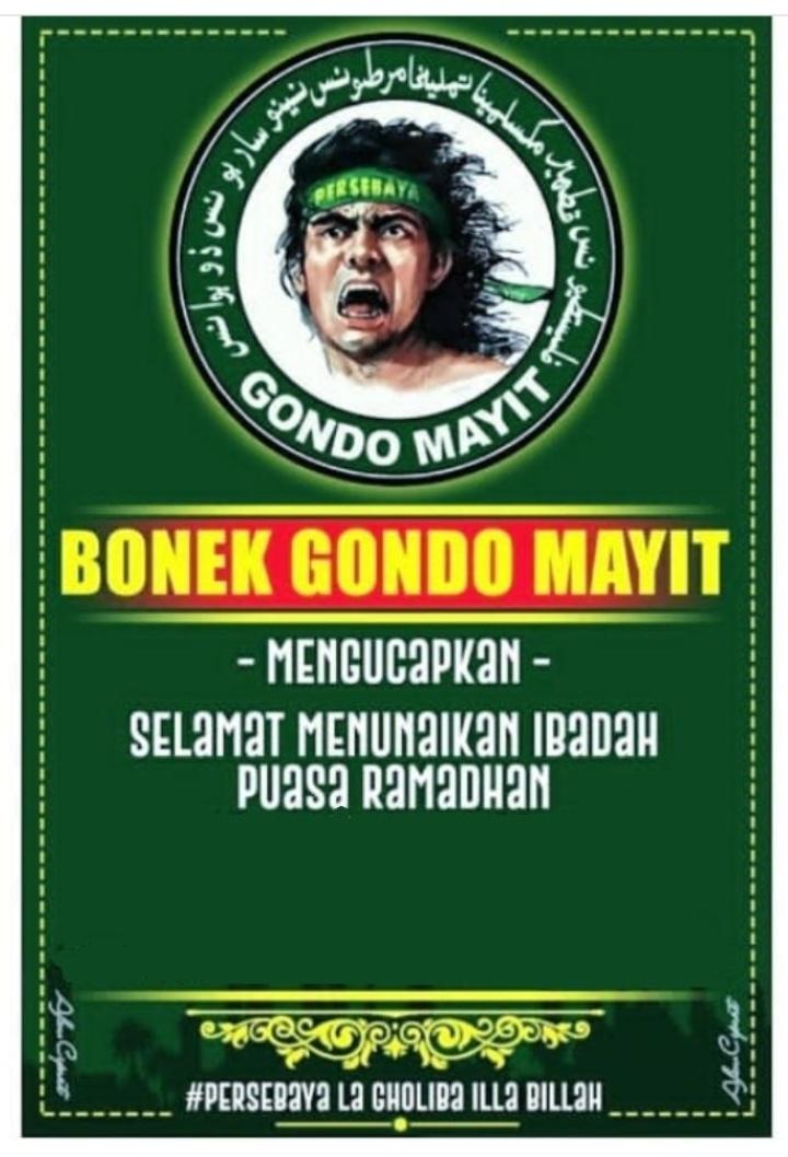 Selamat menunaikan ibadah puasa ramadhan bagi bonek bonita yg menjalankan, tetep #StayAtHomeAndStaySafe semuanya