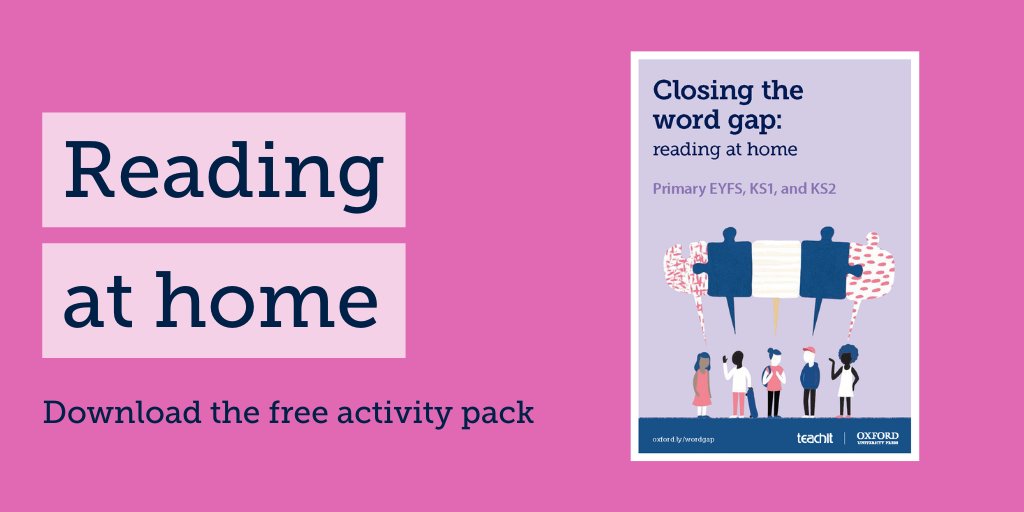 OUPPrimary's tweet photo. Download our free activity pack to discover fun reading-based activities you can do at home. The pack contains ideas for all ages, with games including “Who am I?” and Top Trumps: https://t.co/xMvHjFzW8Q https://t.co/geZWog5ViW