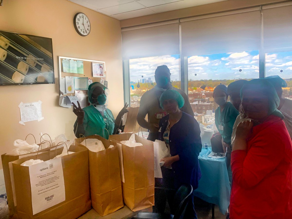 robinhoodprcv19's tweet photo. A big thank you to Château 49 for providing meals to Maimonides Hospital through @robinhoodprcv19!
#NYCFrontline #SupportKeyWorkers #SupportFrontlineStaff https://t.co/adU5R2nVbt