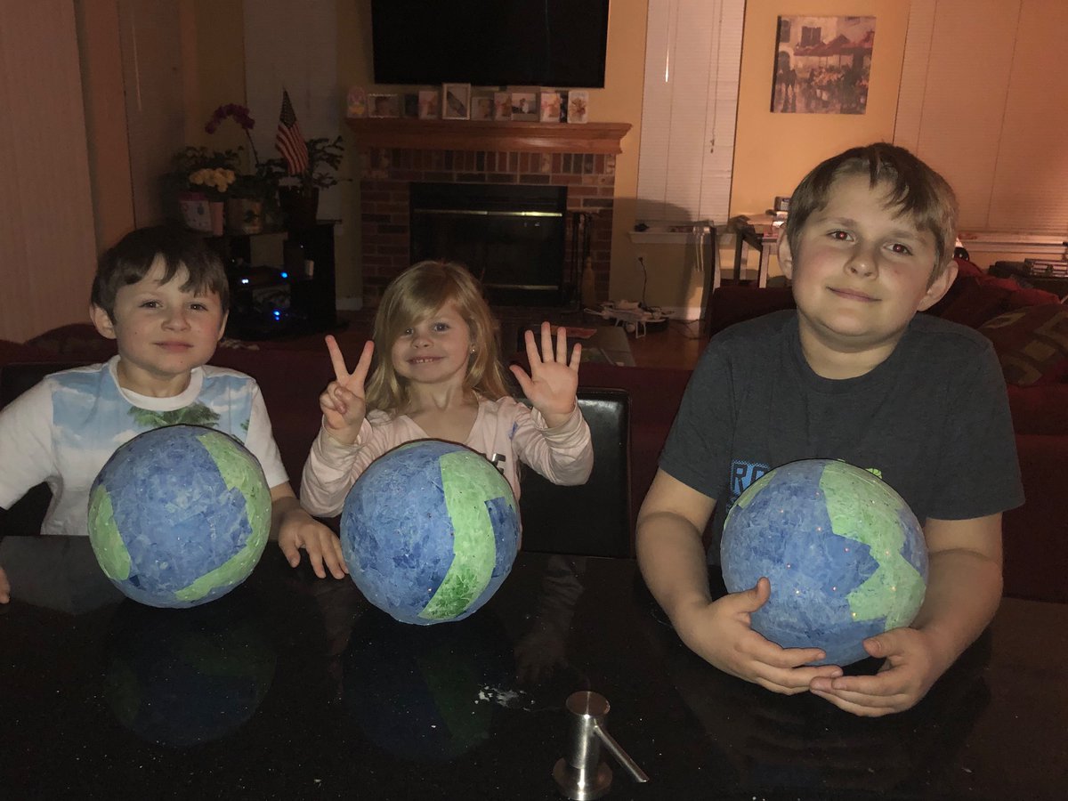 MsKlinshaw_JJES's tweet photo. Johnson students making fun Earth Day projects! How cool! @JJESOwls https://t.co/OLsOi56uEd